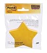 SS DIE-CUT NOTES STAR 150 SHTS ONE- PAD TWO COLORS