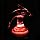 Fortune Products LB-RGBW-6 Super Bright 40 LED Light Base, 6-1/8" Diameter x 1-1/8" Height, Multi-Color