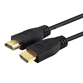 eForCity High Speed HDMI Cable with Ethernet M/M , 5FT Black