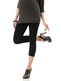 41mQN2lv8yL. SL160  A Pea in the Pod: Secret Fit Belly(r) Jersey Knit Maternity Crop Leggings