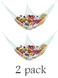 New 2 JUMBO TOY HAMMOCK Nets Organize Stuffed Animals