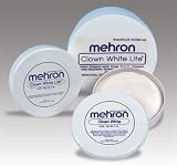 Sale  Mehron Clown White Tub Make Up Professional Clown Make Up 130