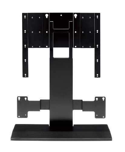 Yamaha YTS-T500BL Digital Sound Projector and TV Pedestal Stand Each, Black