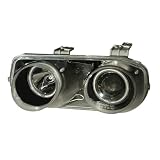 1994-1997 Acura Integra Projector Headlights Halo Black Clear (CCFL) by Instyleparts
