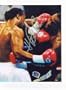 HASIM RAHMAN AUTOGRAPHED 8X10 BOXING PHOTO VS LENNOX LEWIS (BOXING)