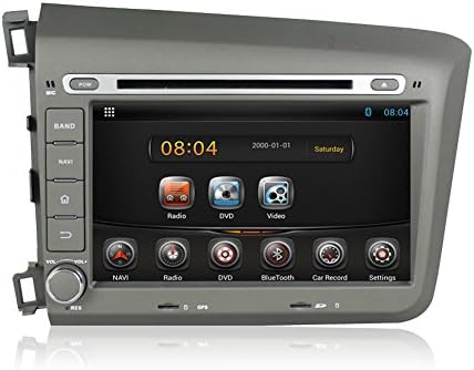 Bosion 8Inch Car DVD Player Android 4.2.2 For Honda Civic 2012 Color Silver