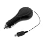 Retractable Rapid Car Charger With IC Chip For HTC G1 Google, Touch Diamond, Shadow, Touch XV6900, 8925 Tilt, SMT-5800, Fusion, PPC-6800, XV6800, Mogul, Wing, 8525, Dash, S620 Excalibur, SDA, 2125, MDA, 8125 PDA