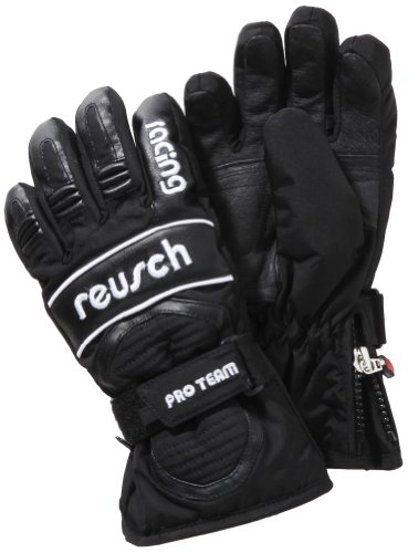 Reusch Jungen Handschuhe Racing Training II, black, 5, 2887276-7000