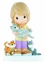 Precious Moments "Feline The Love" Figurine
