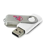 Centon Cleveland Indians Edition DataStick Swivel 8 GB USB 2.0 Flash Drive DSVM8GB-CLE