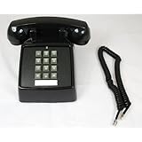 Cortelco  (ITT-2500-MD-BK) Single Line Desk Telephone