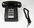 Cortelco  (ITT-2500-MD-BK) Single Line Desk Telephone