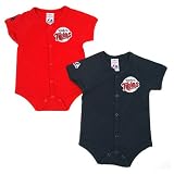 Minnesota Twins 2 Pack Creeper Set by Majestic Athletic
