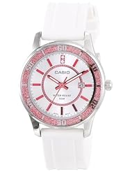 Casio Womens LTP1358-4A1V  Pink Bezel Watch