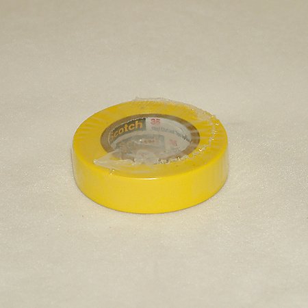 3M Scotch 35 Color Coding Vinyl Electrical Tape: 1/2 in. x 20 ft. (Yellow)