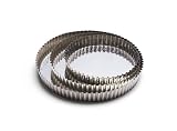 World Cuisine Tin Plate Fluted Tart Mold 9 1/2 Inch x 1 Inch