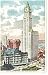New York Ny Woolworth Building Postcard 1919