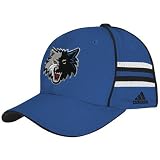 adidas Minnesota Timberwolves Youth Royal Blue Pro Shape Flex Fit Hat
