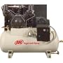- Ingersoll Rand Horizontal Electric Air Compressor (Fully Packaged) - 25 HP, 120 Gallon, 230 Volt, 3 Phase, Model# 2000E25FP