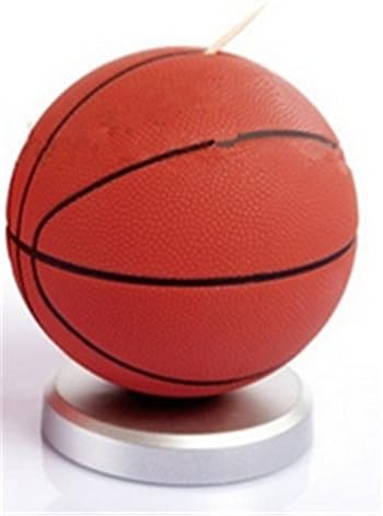 XINXIANGLIAN Lifelike Basketball Toothpick Box 9.7*8.4CM ABS Household Desktop Furnishing Articles Tooth Pick Holder Toothpick Stand Automatic Toothpick Box (brown)