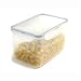 Lock & Lock - Airtight Food Containers - 8 Cup Rectangle - (Clear)