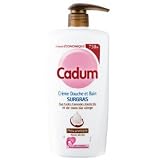 Cadum - Douche - Surgras Coco - Pompe - 750 ml - Lot de 2