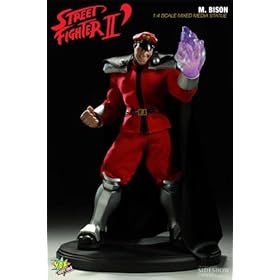  19 inch M. Bison Mixed Media Statue