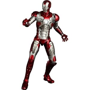 Iron Man 2 Hot Toys Movie Masterpiece Limited Edition 1/6 Scale Collectible Figure Iron Man Mark V