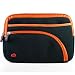 Kroo 11232 Retro Sleeve for 10-Inch Portable Laptop (Black/Orange)