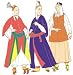 Ottoman Turkish Woman Pattern