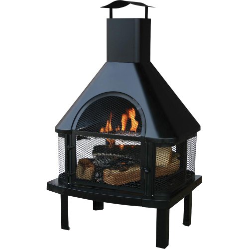 Uniflame Outdoor fireplace, Chimney