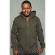 RVCA The Muffin Daddy Hooded Sweater in Brown,Sweaters for Men