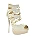 SASSY SEXY FLEXIE Women's Strappy Vamp Stilleto Platform Heel Pumps Shoes New