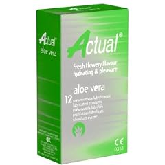 Actual Aloe Vera - 12 erfrischende Kondome aus Spanien