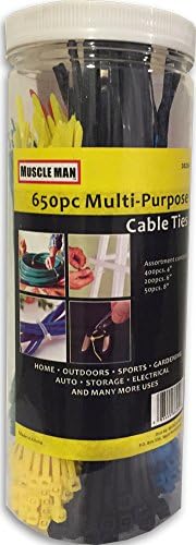 Muscle Man 650 pc. Multi-Purpose Cable Ties
