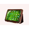MiTAB Braune Executive Echte Premium Bycast Leder Flip Trage Tasche Mit Einstellbarem St�nder F�r Das Neue Medion LifeTab P9516 von Aldi