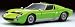 Lamborghini Miura P400 SV Green 1:18 Kyosho Diecast