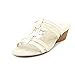 AK Anne Klein Women's Olavio Synthetic Wedge Sandal