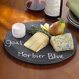 Review The Wine Enthusiast  / Slate Board Lazy Susan