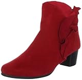 Caprice 9-9-25377-29, Damen Klassische Halbstiefel & Stiefeletten, Rot (RED SUEDE 504), EU 37.5 (UK 4.5)