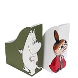 Moomin Zeitung/Magazinhalter 24x30x10cm 1x moomin 1x Little My