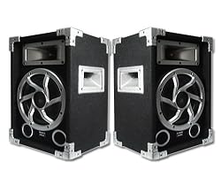 Acoustic Audio GX-450 Pair 700 Watt Pro DJ Speakers PA Studio Monitors