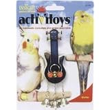 Activitoy Bird Toy for Parakeets and Cockatiels - Guitar by JW PET COMPANY