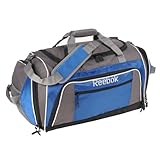 New Reebok Deluxe 5 Compartment Gym Duffle Sport Bag