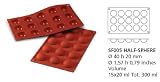 Silikomart - Moule Hemispherique Silicone - SF005