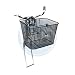 Wald 933 Front Mesh Quick Release Bicycle Basket (13 x 9.75 x 9, Black, 13X9.75X9)