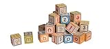 Made in USA Lowercase Alphabet Blocks