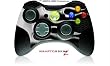 XBOX 360 Wireless Controller Skin - Metal Flames Chrome (Controller Not Included)