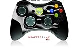 XBOX 360 Wireless Controller Skin - Metal Flames Chrome (Controller Not Included)