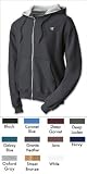 Mens Champion Double Dry Full Zip Hoodie White 3X-Large